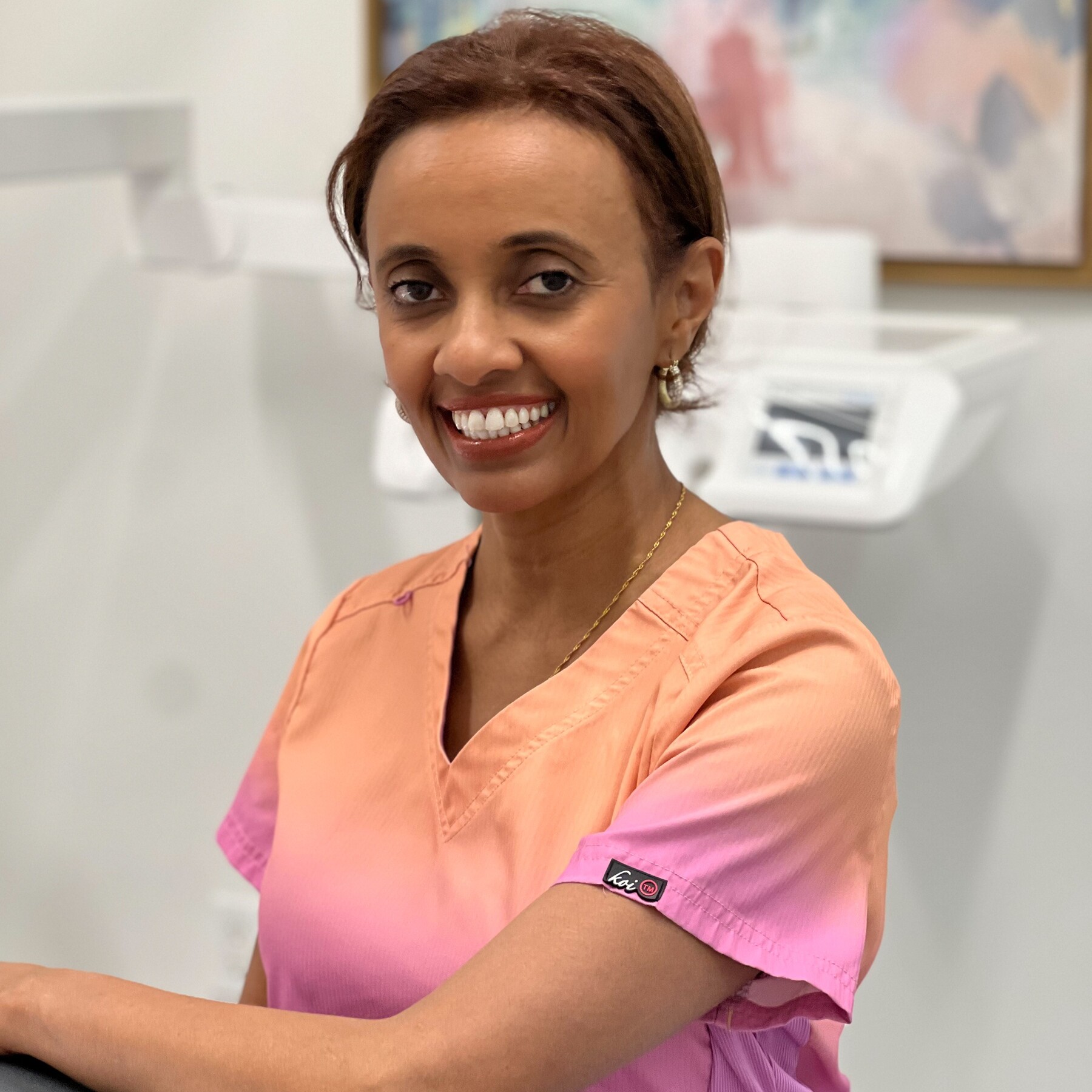 Dr. Adey Abeba Tsegaye, dentist at Bella Dental Clinic Edmonton